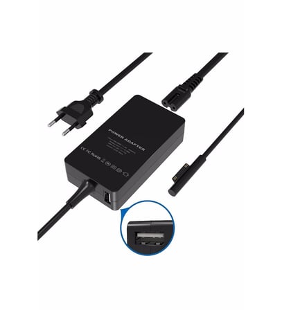 Microsoft Surface Pro 5, Pro 6, Pro 7 Plus, Pro 8 A1706 15V 2.58A 39W Adaptör, Şarj Cihazı
