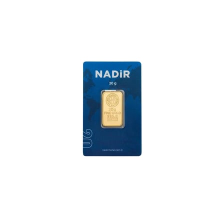 1 Adet 20 Gr 24 Ayar Altın (995)