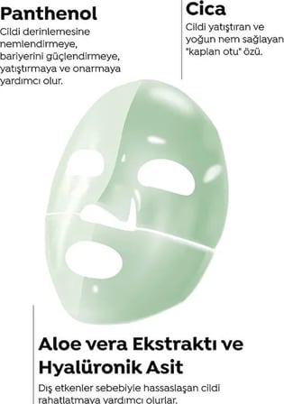 Dermal Seoul Face NAD+ Peptid Hidrojel Nemlendirici Eriyen Maske ve Cica Eriyen Glow Maske Set