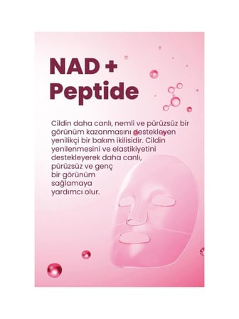 Dermal Seoul Face NAD+ Peptid Hidrojel Nemlendirici Eriyen Maske ve PDRN Eriyen Maske Set
