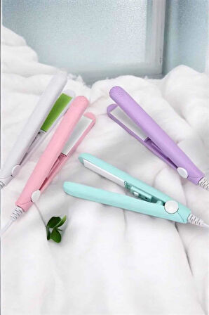 Seramik Kaplama Taşınabilir Mini Saç Düzleştirici Seyahat Dostu Tasarım