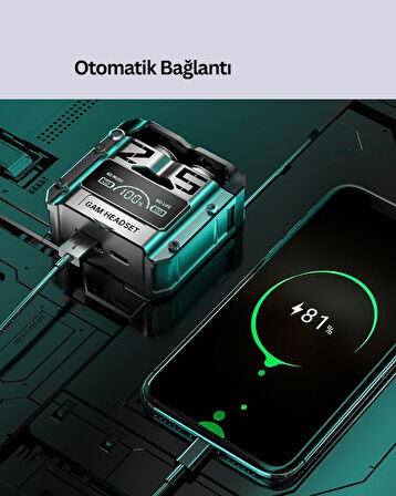 ANC Aktif Gürültü Önleyici Kablosuz Bluetooth Kulaklık