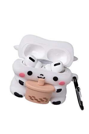 Airpods 3 (3.nesil) Karakter Silikon - Desen 11-(5796)