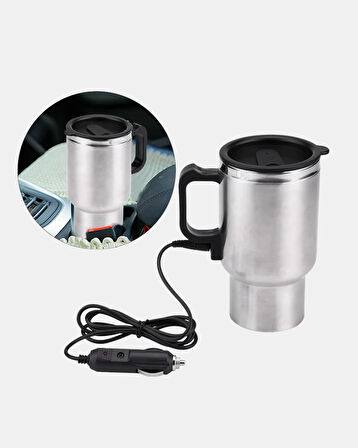 12W Araç Tipi Su Isıtıcı Kupa Bardak Pratik Isıtmalı