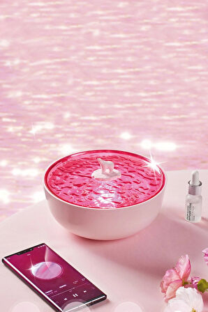 Z5 Arktik Okyanus Temalı BT Kablosuz Hoparlör - Pembe-(5796)