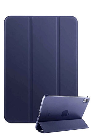 iPad Mini 3 Kılıf Tablet Smart Kılıf - Lacivert-(5796)