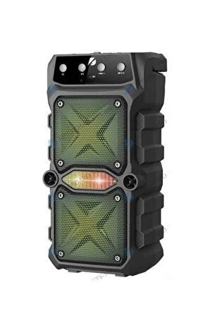 Bluetooth Hoparlör Çift Mikrofonlu Güçlü Ses Kaliteli Kesintisiz Kablosuz