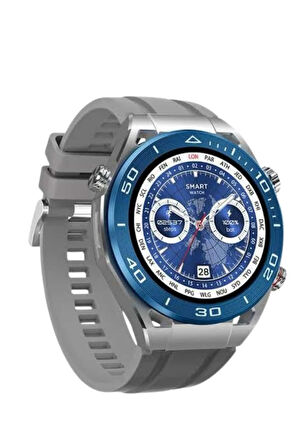 Akıllı Saat Çelik Kordonlu Amoled Ekran Android ve İOS Uyumlu Çağrı Cevaplaya