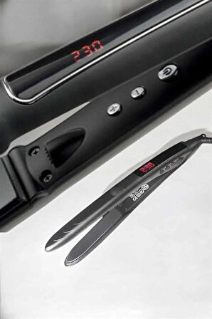 Saç Düzleştirici Led Ekranlı Isı Ayarlı Seramik Kaplama Profesyonel