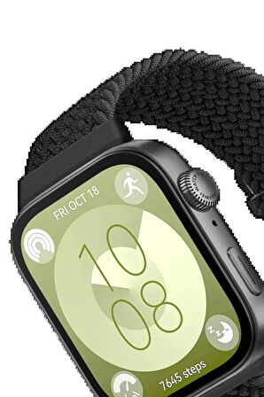 Huawei Fit 4 Star Kordon - Siyah-(5796)
