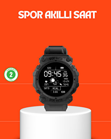 Sporcu Akıllı Saat – Kalp Atışı Adım Kalori ve Tansiyon Takipli