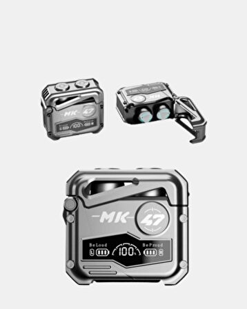 Kablosuz Spor Kulaklık – Düşük Gecikmeli Oyun Modu Powerbank Şarj Kutusu