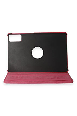 Xiaomi Redmi Pad SE Kılıf 360 Tablet Deri Kılıf - Pembe-(5796)