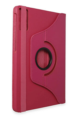 Xiaomi Redmi Pad SE Kılıf 360 Tablet Deri Kılıf - Pembe-(5796)