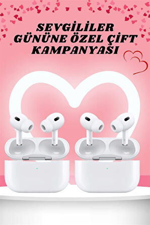 Sevgiliye Hediye Çift Kulaklığı Yeni Nesil Pro Kulaklık Sevgililer Gününe Öz