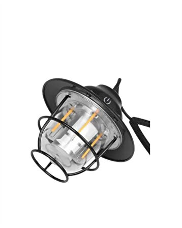 Dış Mekan İçin Şık LED Fener – 4400mAh Pil IPX4 Su Geçirmez Asılabilir