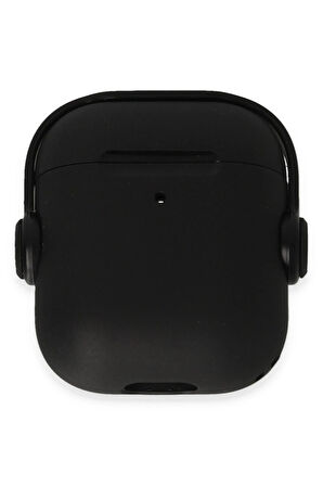 Airpods 2 (2.nesil) Cool Kılıf - Siyah-(5796)