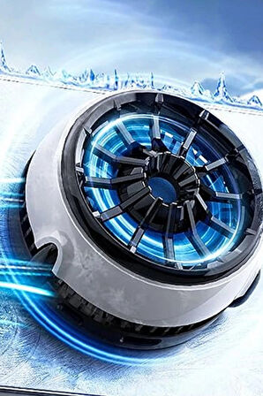 CX03 15W Radyatör Telefon Soğutucu Fan - Siyah-(5796)