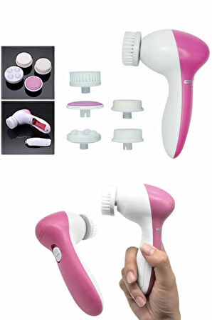 5 Başlıklı Titreşimli Cilt Temizleme Seti Canlandırıcı ve Onarıcı