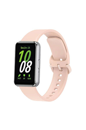 Samsung Galaxy Fit 3 Klasik Kordon - Pudra-(5796)