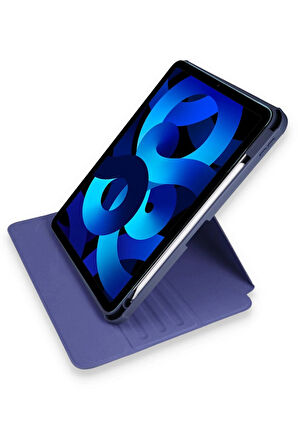 iPad Pro 11 (2021) Kılıf Starling 360 Kalemlikli Tablet Kılıf - Lacivert-(5796)