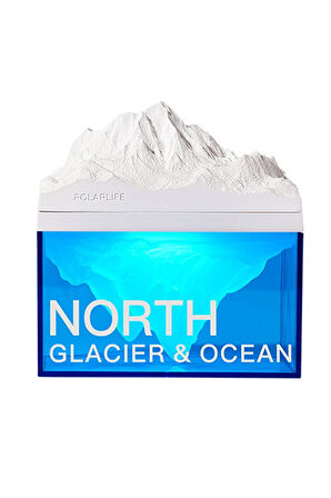 Z4 Kuzey Okyanus Temalı Gece Lambası Özellikli BT Kablosuz Hoparlör - Mavi-(5796