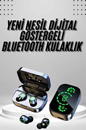 2025 Model Bluetooth Kulaklık Telefon Şarj Edebilen Çağrı Cevaplama Dijital Gö
