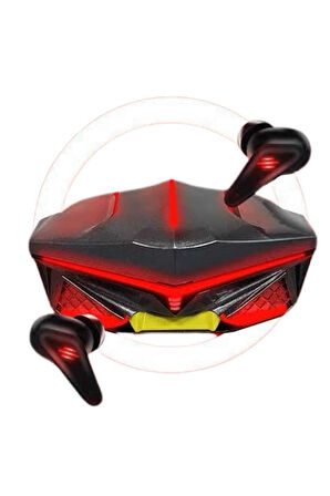 Profesyonel TWS Işıklı Kablosuz Bluetooth Kulaklık Oyuncu Kulaklığı