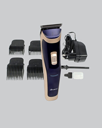 Çelik Bıçaklı Unisex Şarjlı Tıraş Makinesi – Sessiz Motor Kablosuz ve Ayar