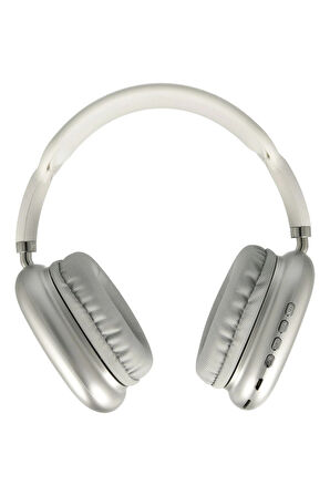 KR Max BT Kablosuz Kulaklık - Beyaz-(5796)