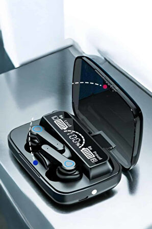 Bluetooth Kulaklık Dijital Göstergeli Kablosuz Uzun Pil Ömrü