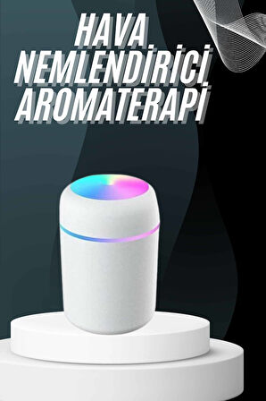Hava Nemlendirici Buhar Makinesi Led Işıklı USB Dekoratif Nemlendirici