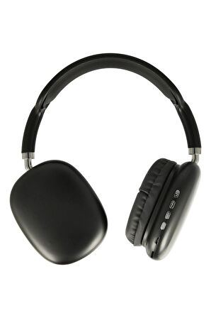 KR Max BT Kablosuz Kulaklık - Siyah-(5796)