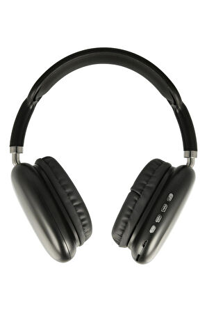 KR Max BT Kablosuz Kulaklık - Siyah-(5796)