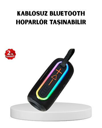 Kablosuz Hoparlör – Bluetooth 5.1 Güçlü Bas ve 10 Metre Menzil