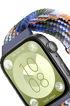 Huawei Fit 4 Star Kordon - Gökkuşağı 3-(5796)