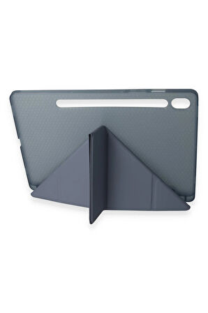 Samsung Galaxy Tab A9 Kılıf Kalemlikli Mars Tablet Kılıfı - Lila-(5796)