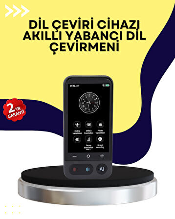 Fotoğraf Tanıma ve Konuşma Çevirili Akıllı Tercüman