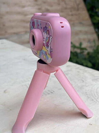 Ayaklı Mini Fotoğraf Makinesi Çocuk Için Eğitici Video Kamera (Kopya)
