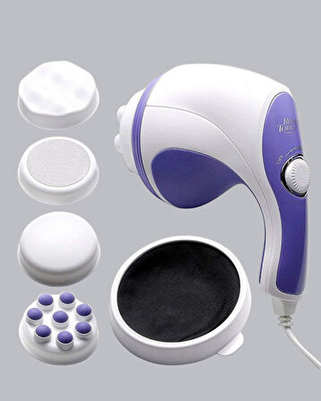 Elektrikli Yağ Yakıcı Masaj Aleti – 5 Başlıklı Selülit ve Vücut Sıkılaş