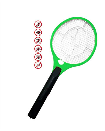 Taşınabilir Elektronik Sinek Swatter – Kimyasal İçermeyen Ergonomik Tasarım