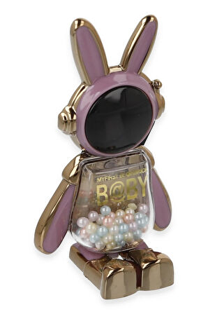 Astro Stand Tavşan Astronot - Mor-(5796)