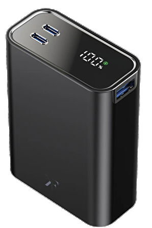 PW501 20.000 mAh Dijital Göstergeli 2 Adet 45W Type-C ve 22.5W USB Çıkışlı Şa