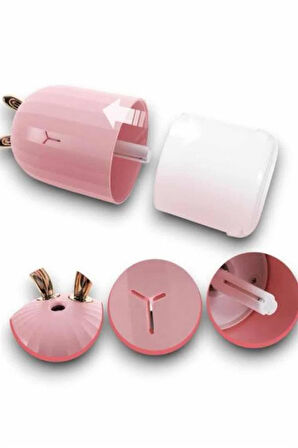 Led Işıklı Hava Nemlendirici Buhar Makinesi Dekoratif Aromaterapi