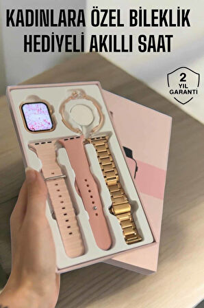 Akıllı Saat Adımsayar Nabız Takibi ve GPS Destekli Kadınlara Özel