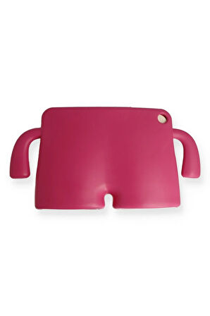 Samsung Galaxy X610 Tab S9 FE Plus 12.4 Karakter Tablet Silikon - Pembe-(5796)