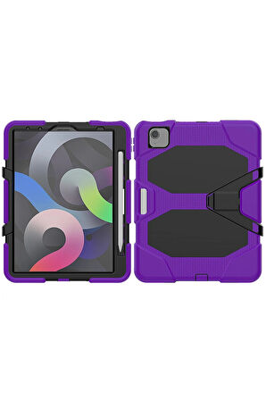 iPad Pro 11 (2020) Kılıf Griffin Tablet Kapak - Mor-(5796)