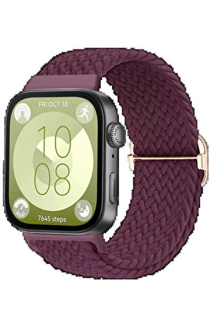 Huawei Fit 4 Star Kordon - Mürdüm-(5796)