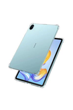 Huawei Honor Pad 8 12 Kılıf Anti Şeffaf Tablet Silikon - Şeffaf-(5796)