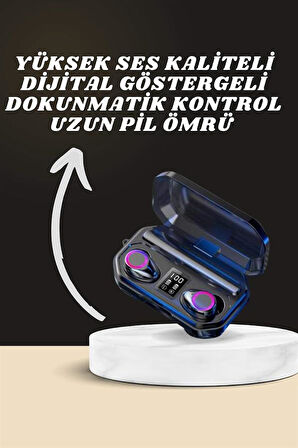 Yeni Nesil Akıllı Saat ve Bluetooth Kulaklık Kampanyası Dijital Göstergeli Powe